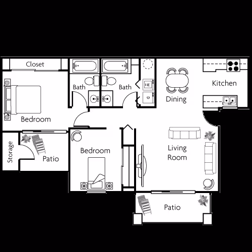 APARTMENTS THAT ARE ACTUALLY AFFORDABLE !!!!! floor plan